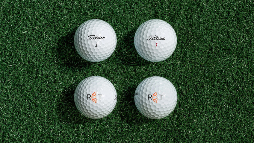 専用コースボール「ProV1 x RCT」